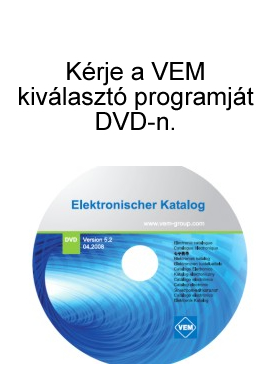 VEM motors GmbH t&aacute;mogat&aacute;s: kiv&aacute;laszt&oacute; program, elektronikus katal&oacute;gus